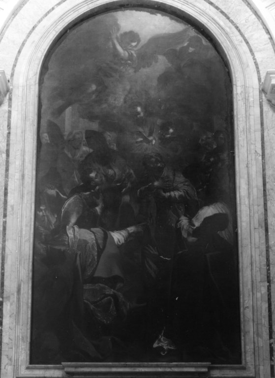 Elezione di San Fabiano (dipinto) by Ghezzi Pier Leone (sec. XVIII)